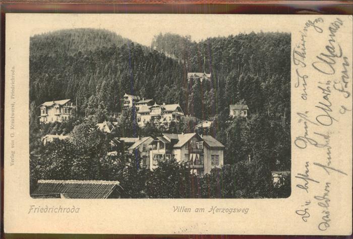 Friedrichroda Villen am Herzogsweg