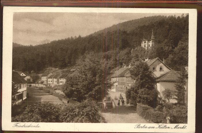 Friedrichroda Partie am Kalten Markt