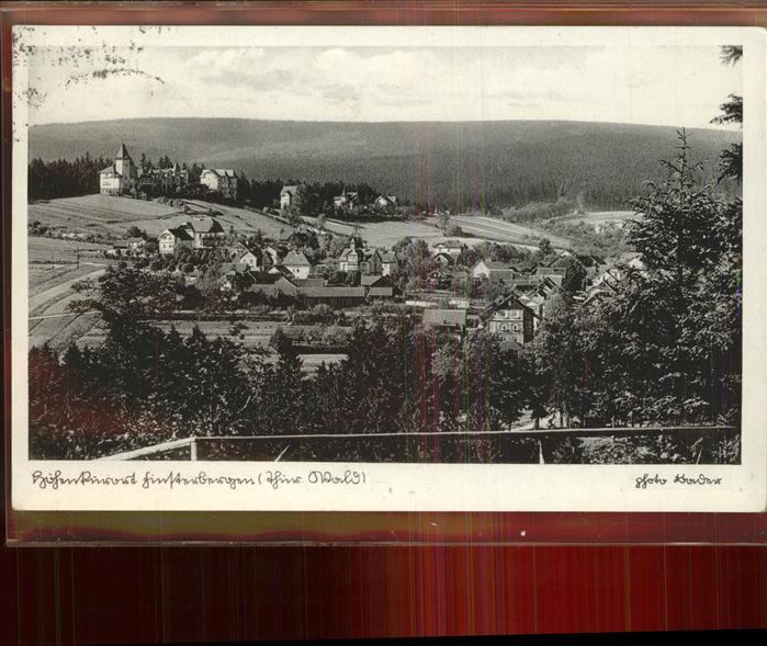 Finsterbergen Blick vom Hainfelsen