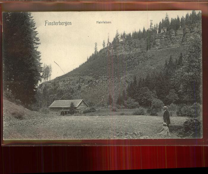 Finsterbergen Blockhütte u.Hainfelsen