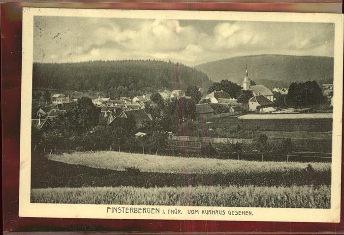 Finsterbergen Blick vom Kurhaus
