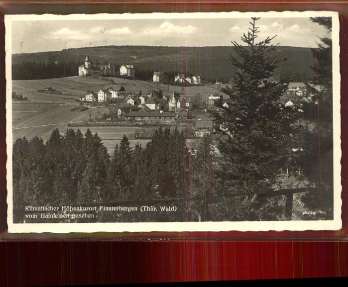 Finsterbergen Blick vom Hainfelsen