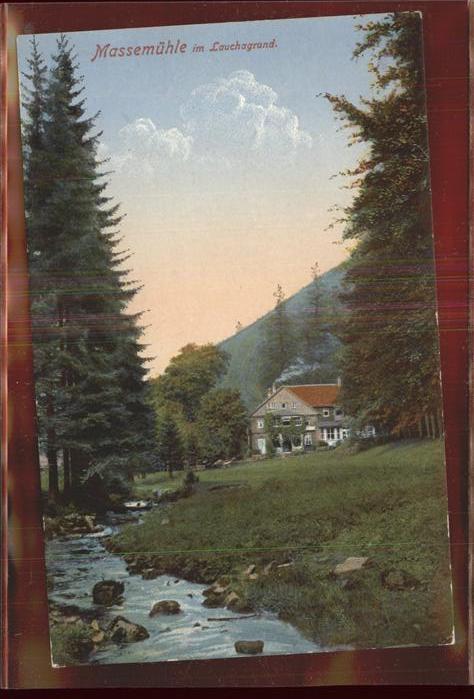 Friedrichroda Massemühle im Lauchagrund