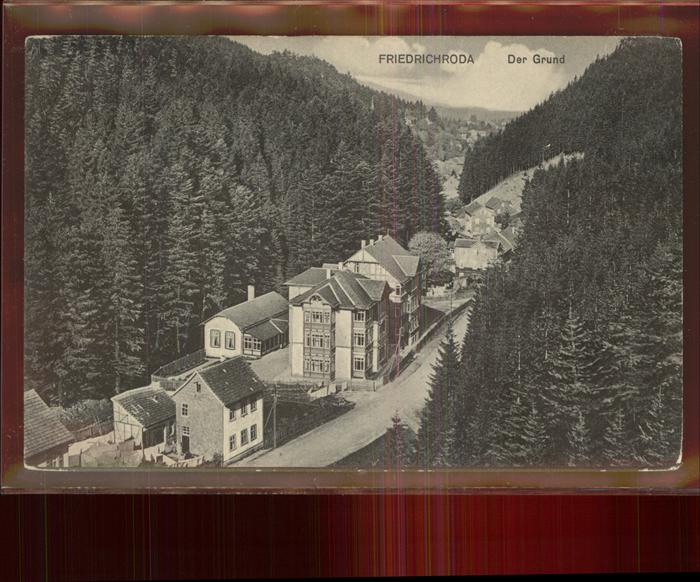 Friedrichroda Partie im Grund