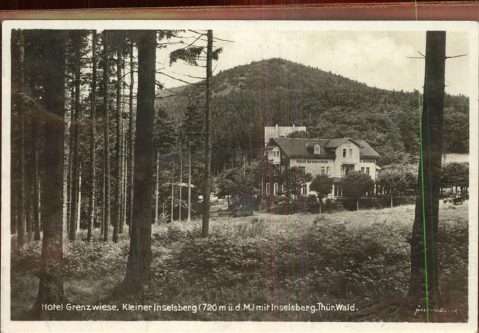 Friedrichroda Hotel Grenzwiese Kleiner Inselsberg