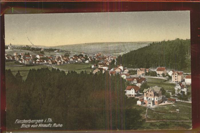 Finsterbergen Blick von der Knauf`s Ruhe