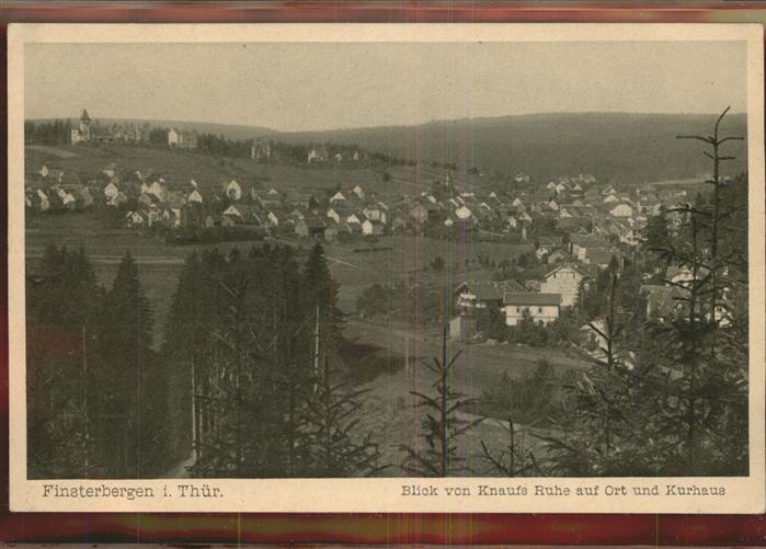 Finsterbergen Blick von Knauf`s Ruhe
