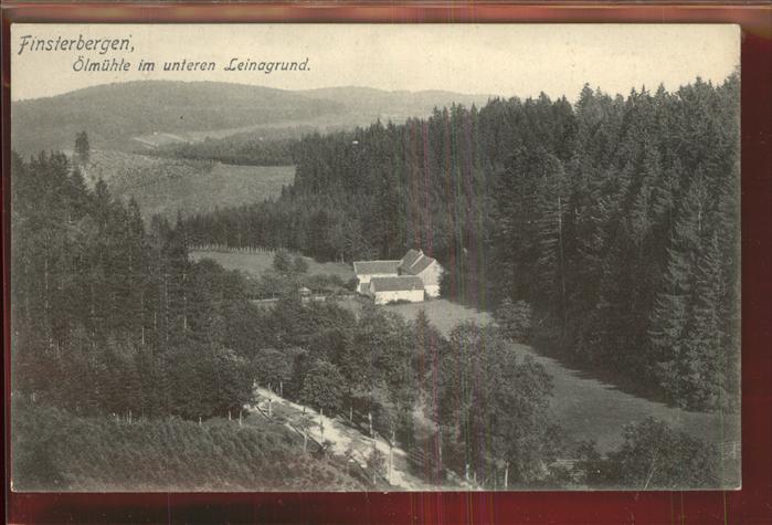 Finsterbergen oelmuehle im unteren Leinagrund