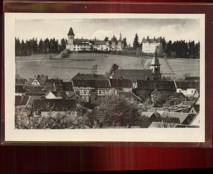 Finsterbergen Blick vom Kurhaus