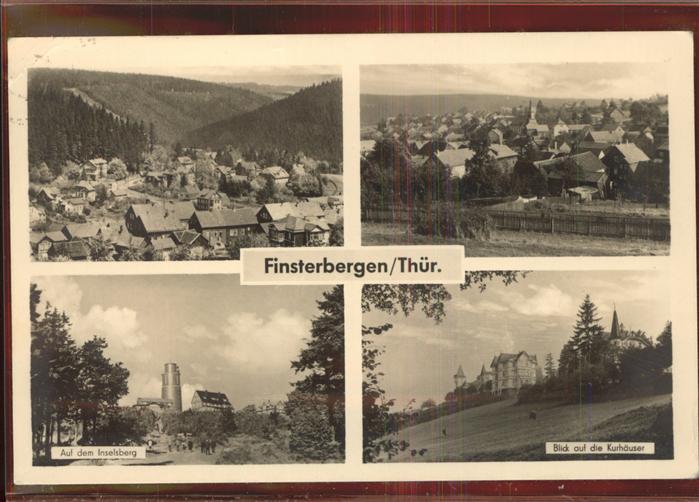 Finsterbergen Inselsberg mit Kurhaeuser