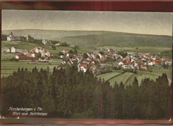 Finsterbergen Blick vom Hainfelsen