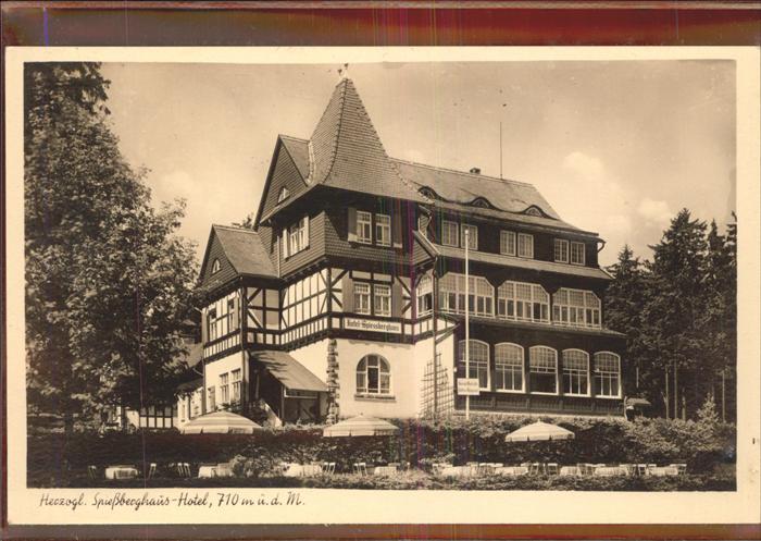 Friedrichroda Herzogl.Spiessbergaus-Hotel