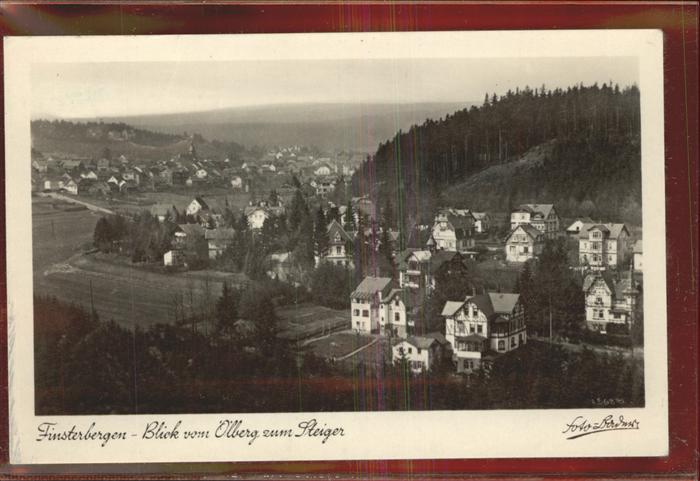 Finsterbergen Blick vom Oelberg