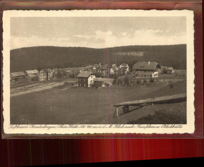 Finsterbergen Blick auf den Hainfelsen