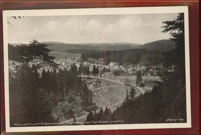 Finsterbergen Blick vom Hainfelsen
