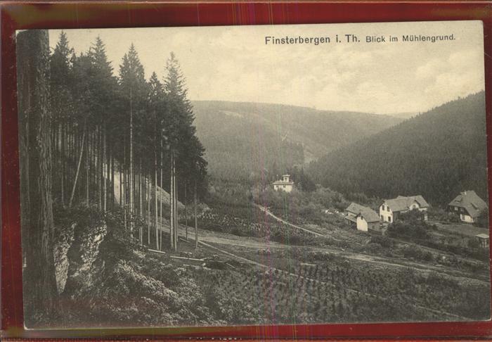 Finsterbergen Blick in Mühlengrund