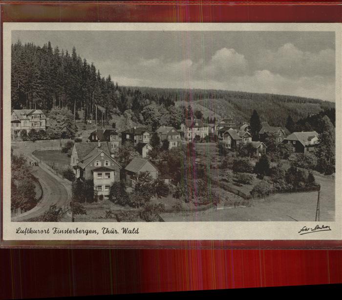 Finsterbergen Blick zu den Villen