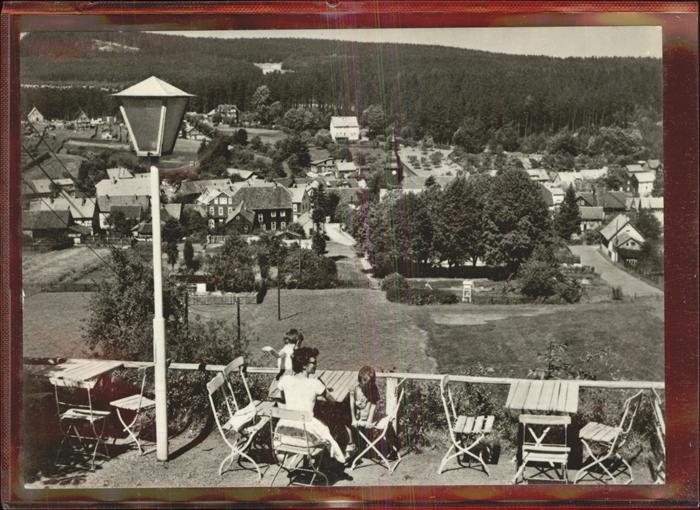 Finsterbergen Blick vom Kurhaus