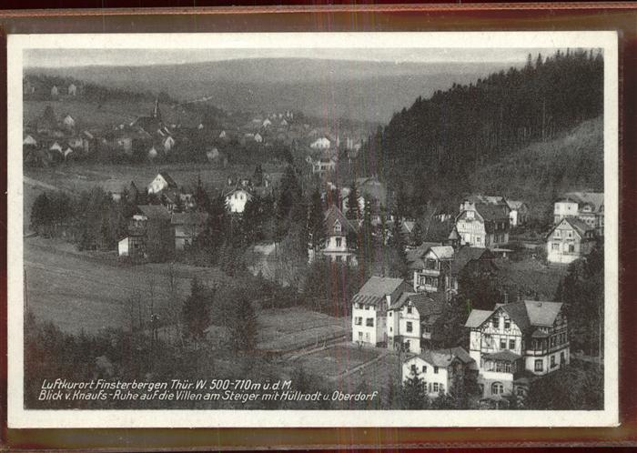 Finsterbergen Blick von Knaufs-Ruhe