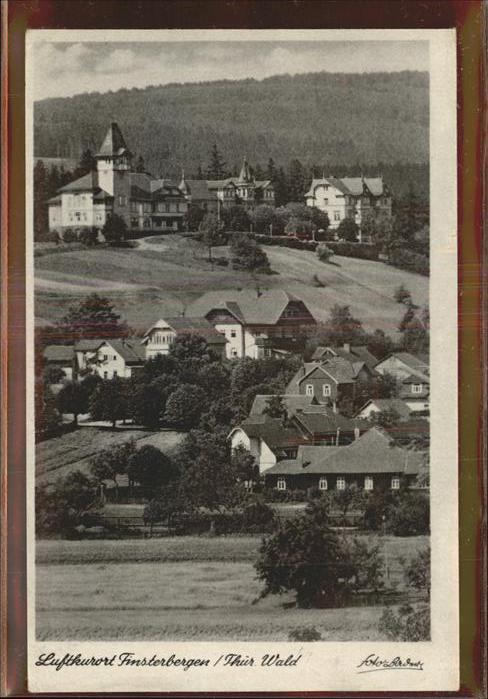 Finsterbergen Blick vom Kurhaus