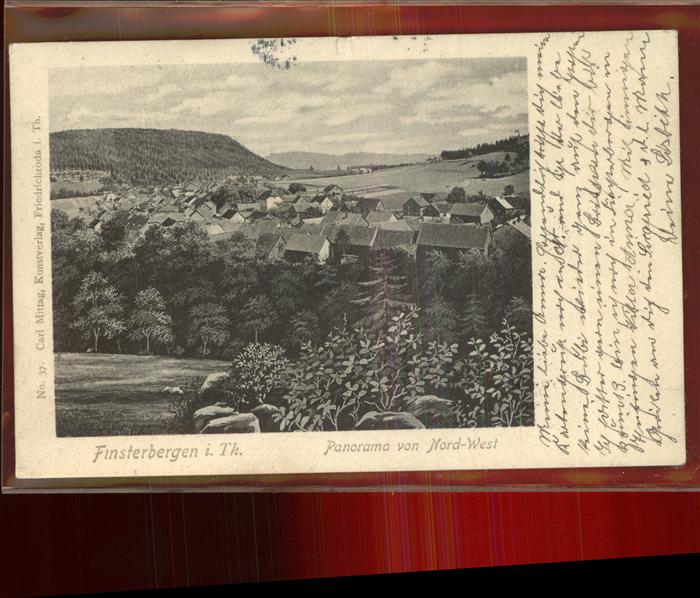 Finsterbergen Blick von Nord-West