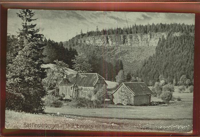 Bad Finsterbergen Leinatal mit Hainfelsen