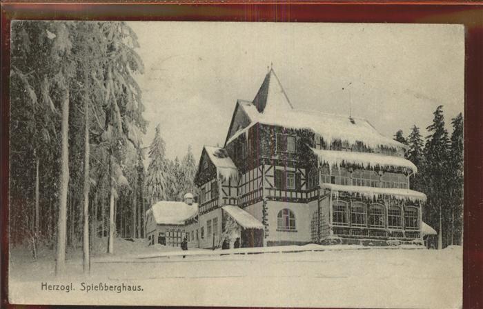 Friedrichroda Herzogl.Spießbergaus im Winter