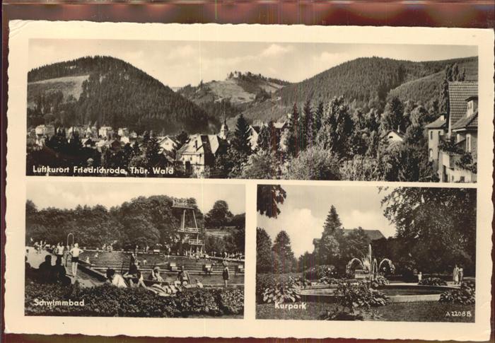 Friedrichroda Schwimmbad u.Kurpark