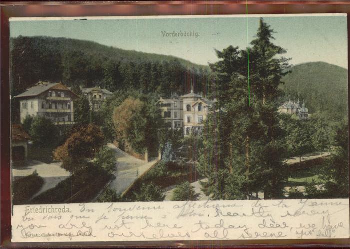 Friedrichroda Vorderbüchig