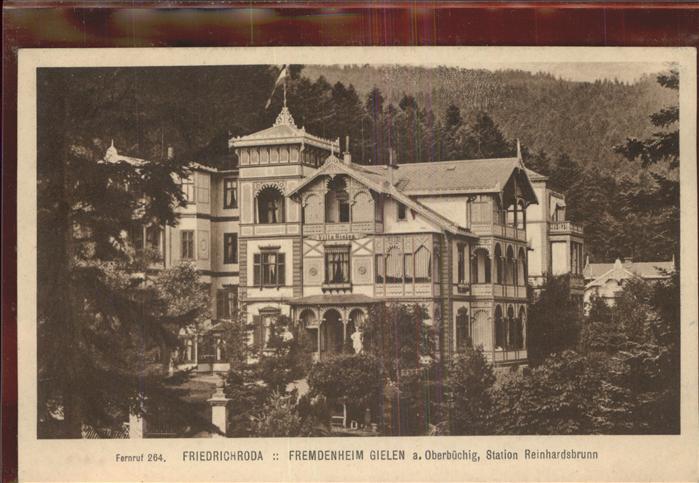 Friedrichroda Fremdenheim Gielen am Oberbüchig