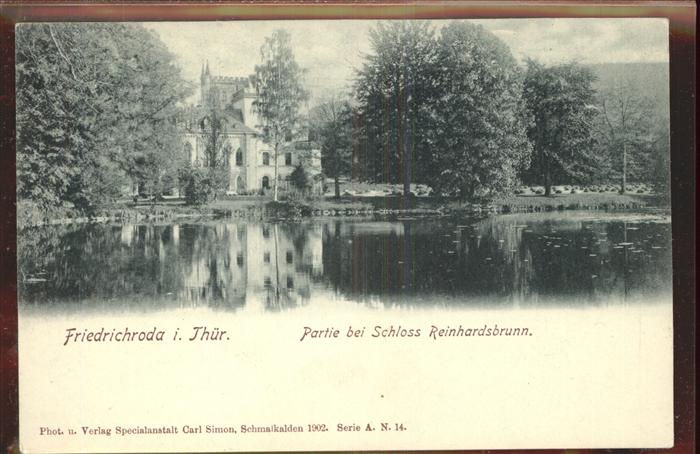 Friedrichroda Schloss Reinhardsbrunn