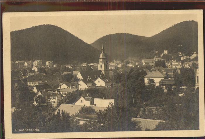 Friedrichroda Totalansicht