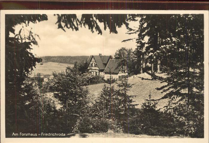 Friedrichroda Am Forsthaus