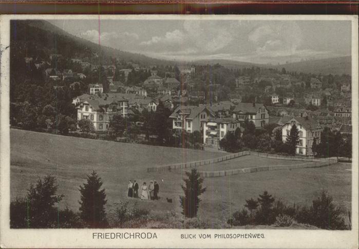 Friedrichroda Blick vom Philosophenweg