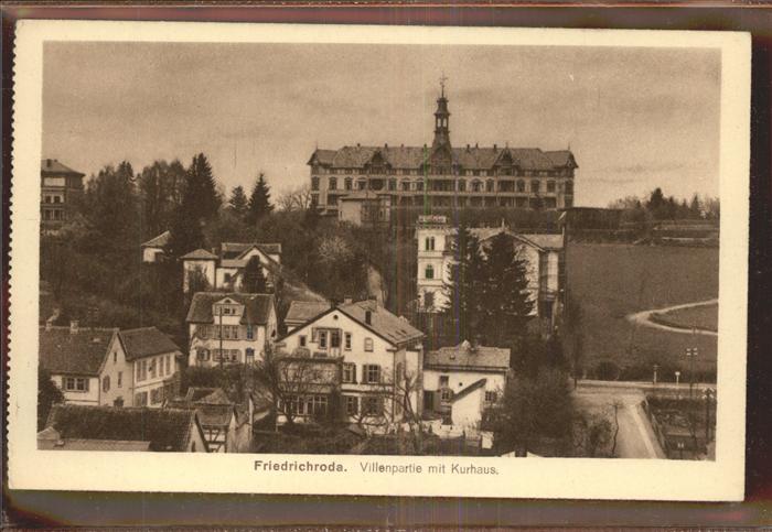 Friedrichroda Villenpartie Kurhaus