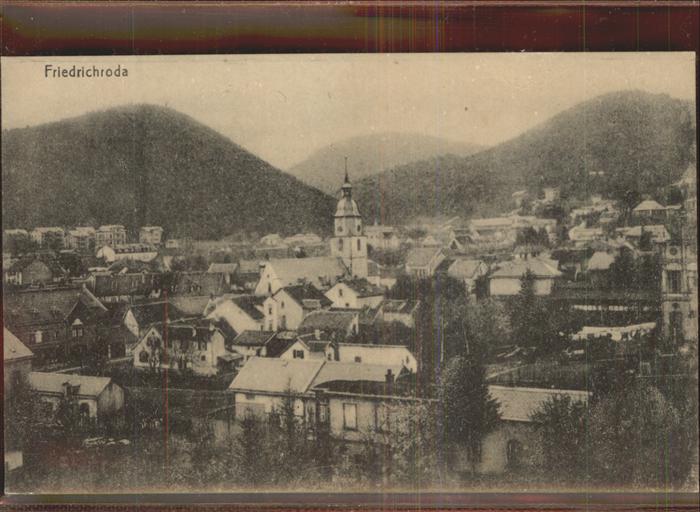 Friedrichroda Gesamtansicht