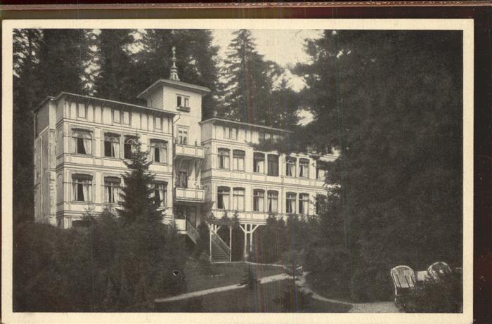 Friedrichroda Waldheim Nebenhaus