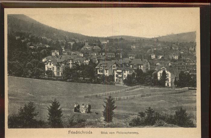 Friedrichroda Blick vom Philosophenweg