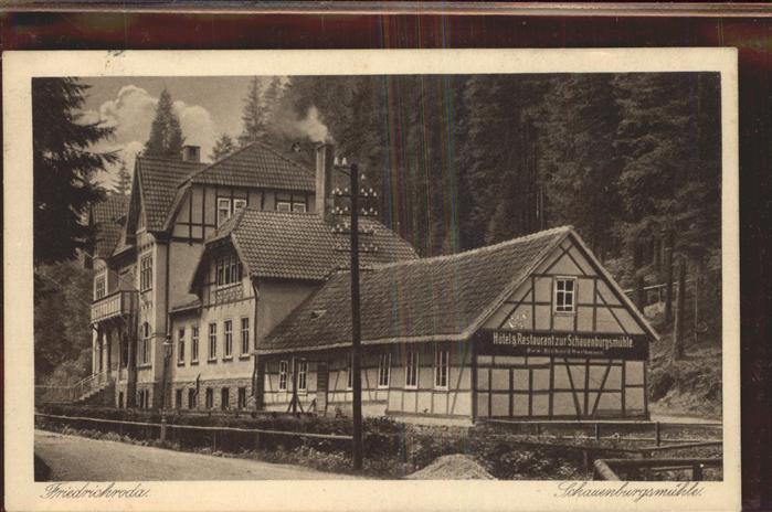 Friedrichroda Schauenburgsmühle