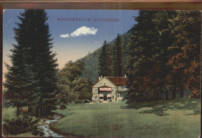 Tabarz Massenmühle Lauchagrund