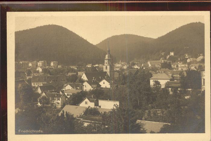 Friedrichroda Totalansicht