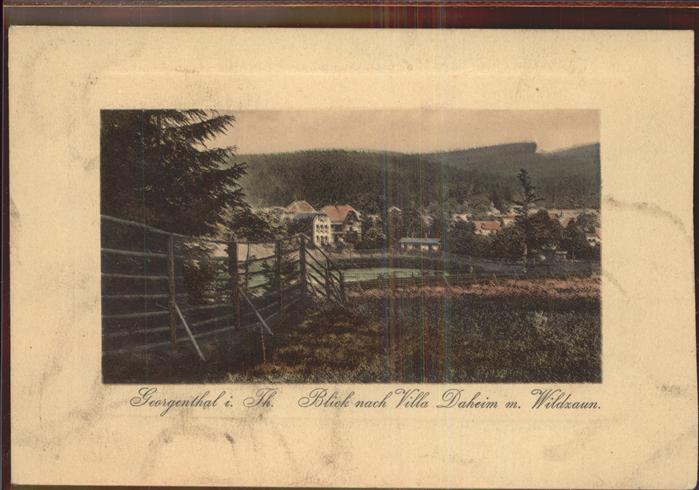 Georgenthal Villa Daheim Wildzaun