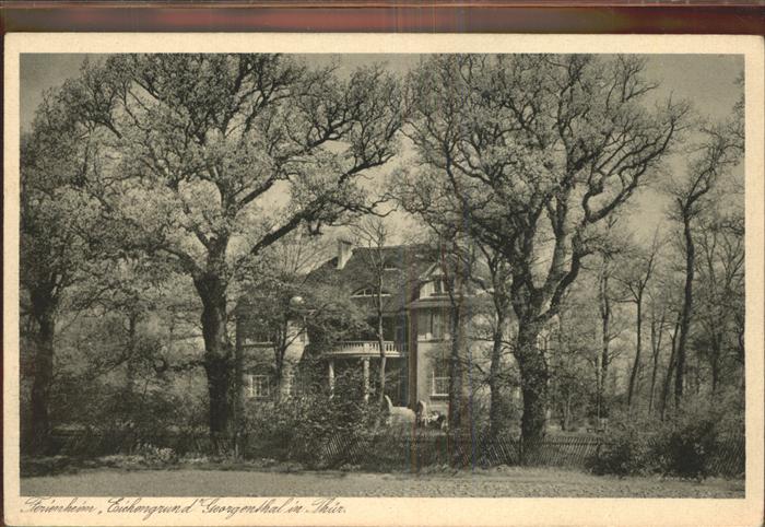 Georgenthal Erholungsheim Eichengrund