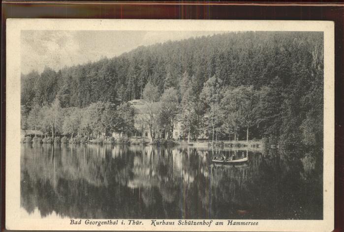 Georgenthal Kurhaus Schützenhof am Hammersee