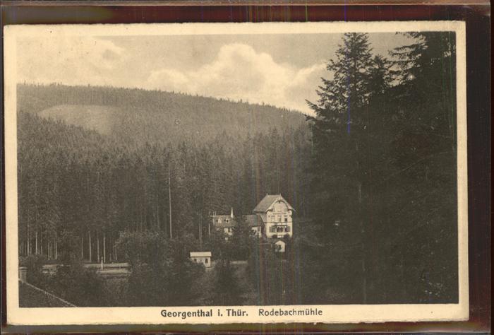 Georgenthal Rodebachmühle