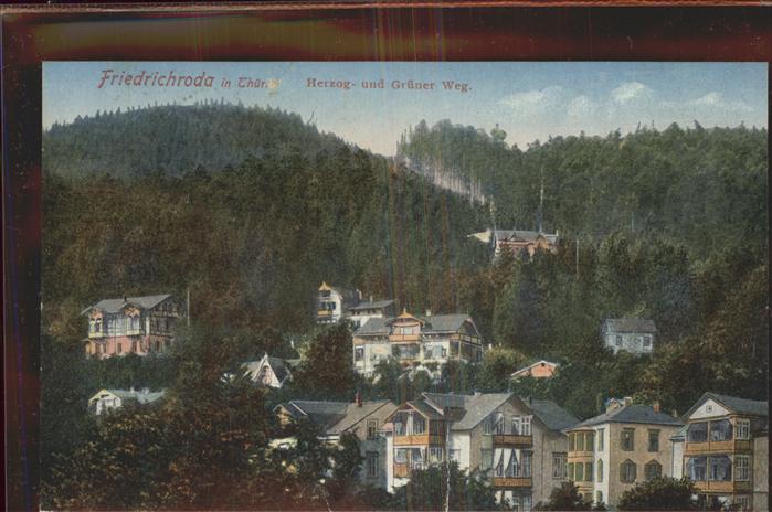 Friedrichroda Herzog- u. Grüner Weg