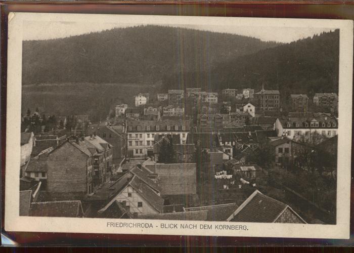 Friedrichroda Kornberg-Blick