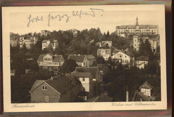 Friedrichroda Kurhaus Villenpartie