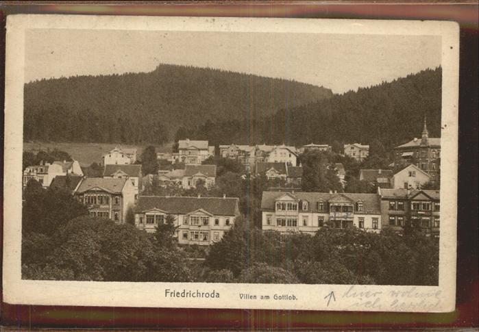 Friedrichroda Villen am Gottlob