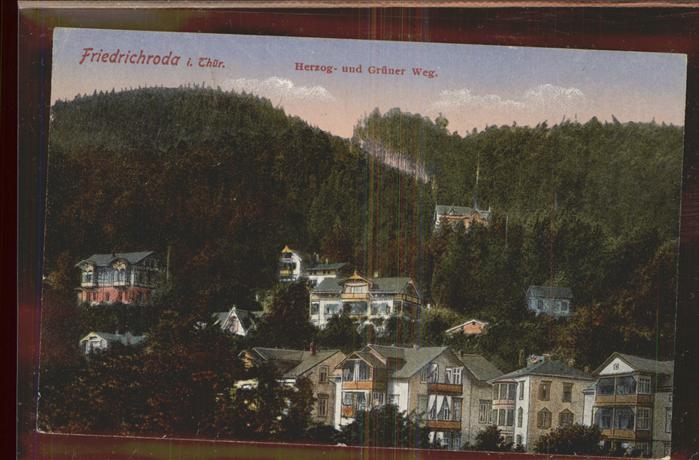 Friedrichroda Herzog- und Grüner Weg